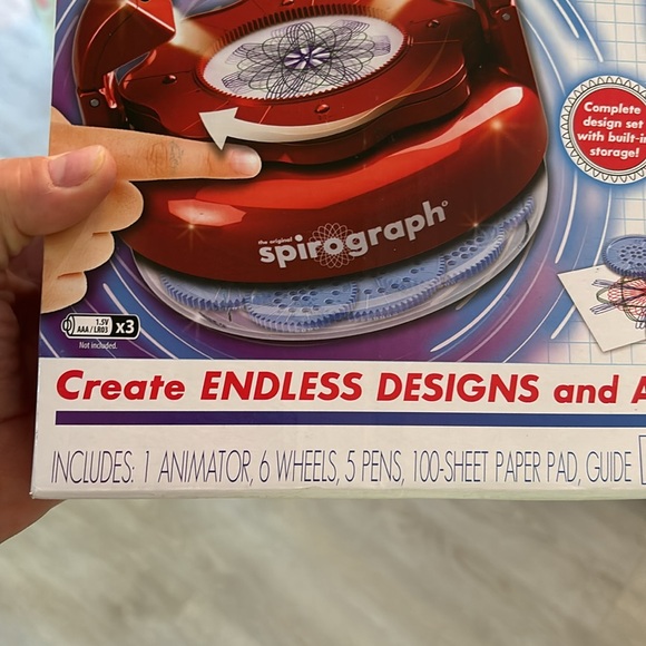 Spirograph Animator nwt in box creative drawing spin drawing nwt - Picture 5 of 5
